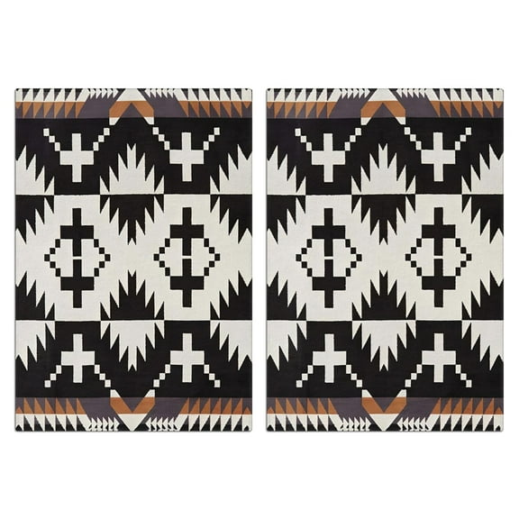 Boho Floral Kitchen Towels Set Of 2, Absorbent and Soft Dish Towels for Farmhouse Decor, Country Kitchen.