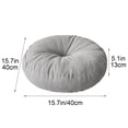 thumbnail image 2 of Anckoeil Round Corduroy Floor Seat Cushion, Soft Non-Slip Pouf Chair Pad Cushion for Living Room, Bedroom & Yoga, 2 of 6