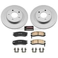 thumbnail image 2 of PowerStop Rear Geomet Coated Brake Rotor and Pad Kit Fits: BUICK CADILLAC OLDSMOBILE PONTIAC Select Models CRK1526, 2 of 3