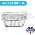 Montopack 1lb Capacity Aluminum Foil Containers, Take Away Meal Prep