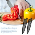 thumbnail image 5 of 5Pack Knife Cover Sleeves Blade Edge Guard Knife Protector for 8" Chef Knife, 5 of 7