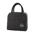 thumbnail image 1 of Lunch Box Insulated Lunch Container Water-resistant Fabric With Zippered Pockets For Car Travel Work Picnic, 1 of 4