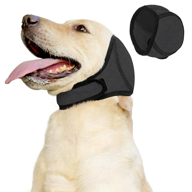 Couvre-oreilles pour Chien pour Bain, Natation et Toilettage, Bonnet de Douche Résistant à l'Eau pour Chiens