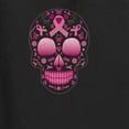 thumbnail image 6 of Wild Bobby Pink Breast Cancer Sugar Skull Breast Cancer Awareness Men Tank Top, Black, Small, 6 of 6