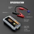 thumbnail image 4 of BIUBLE 4500A  Car Jump Starter with LED Flashlight, 12V Battery Booster Charger For Gas And Diesel Engines, 4 of 9