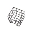 thumbnail image 3 of Yhmxh Metal Sticky Note Holder, 3.6 x3.6 Inch Black Wire Desk Organizer, Sticky Notes Dispenser for Office Home, Compact Desktop Storage for Memo Pads, Paper Clips & Small Supplies, 3 of 7