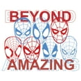 thumbnail image 2 of Men's Marvel Spider-Man Beyond Amazing SPIDEY MASKS AMAZING T-Shirt, 2 of 5