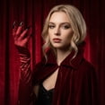 thumbnail image 6 of Halloween Party Supplies, White Cat Halloween Long Nail Claw Gloves, Scary Halloween Devil Paw Gloves, Adult Halloween Party Favors Full Length Hand Accessories, 2-Piece 17X3.5, 6 of 8