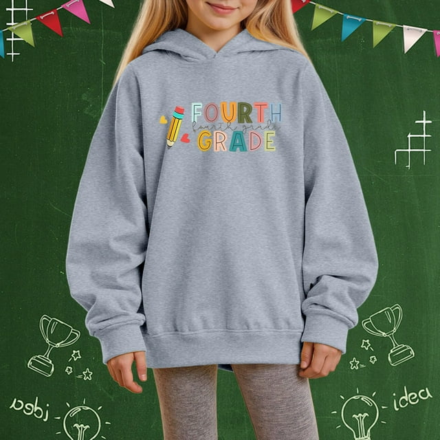 Survêtement pour Garçons Tout-Petits Manches Longues Chandails en Molleton à Capuche Imprimés Chandail Col Rond Hauts Vêtements Chauds Automne Hiver Chandails en Molleton Mignons pour Filles 2-3 Ans