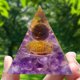 thumbnail image 5 of La Pirámide Orgonita 5 Cm Piedra Natural Cristales Piramidales Portátiles Generador Universal para Oficina en Casa Regalo Al Aire Libre, 5 of 8