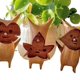 thumbnail image 1 of Adornos artesanales de grano de madera de la familia Korogu Adornos decorativos Adornos tallados LingWen 8390615526548, 1 of 1