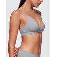 thumbnail image 4 of CRZ YOGA Softhold Triangle Bralette Everyday Bra For Women, 4 of 6