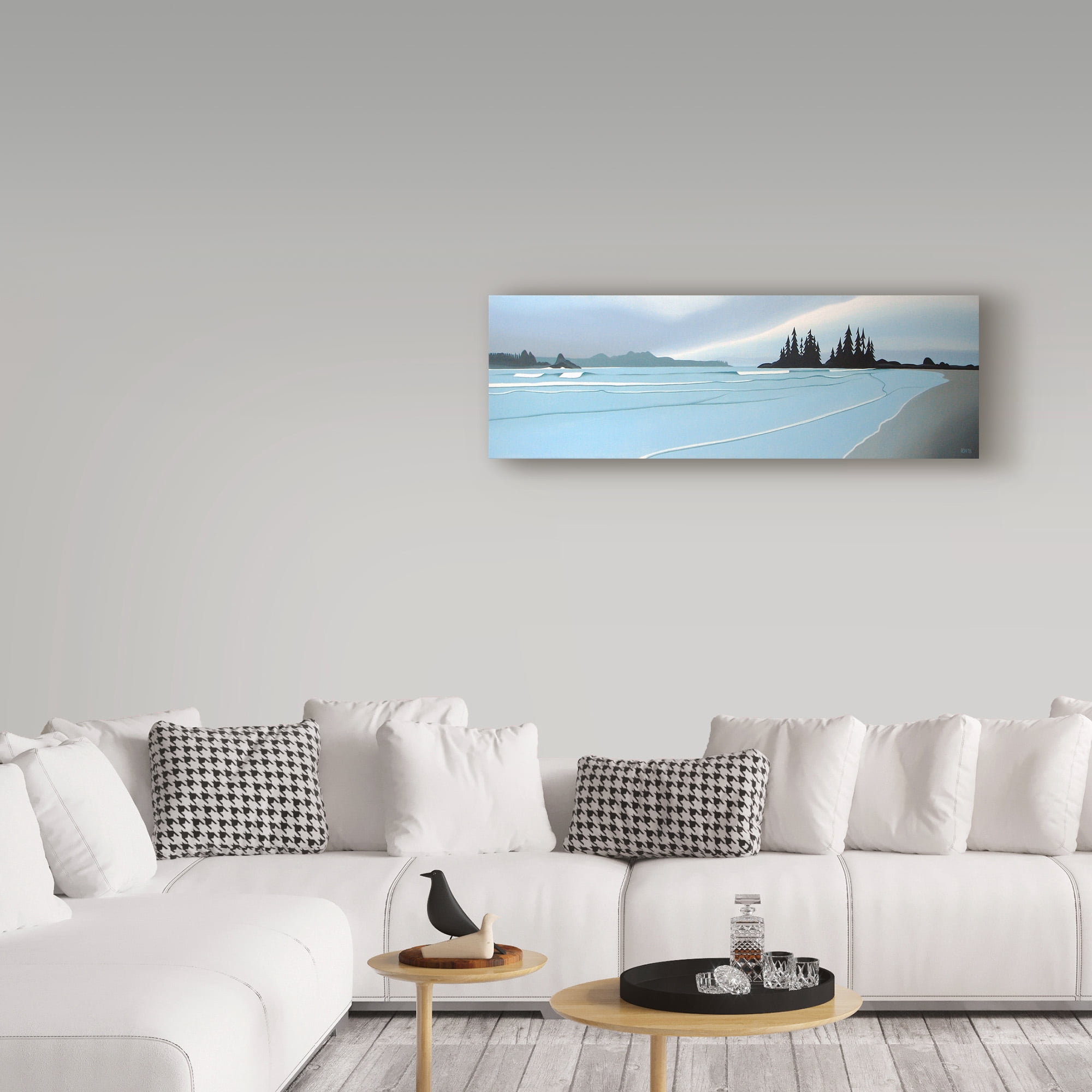 Trademark Fine Art 'Cox Bay Islands' Canvas Art by Ron Parker