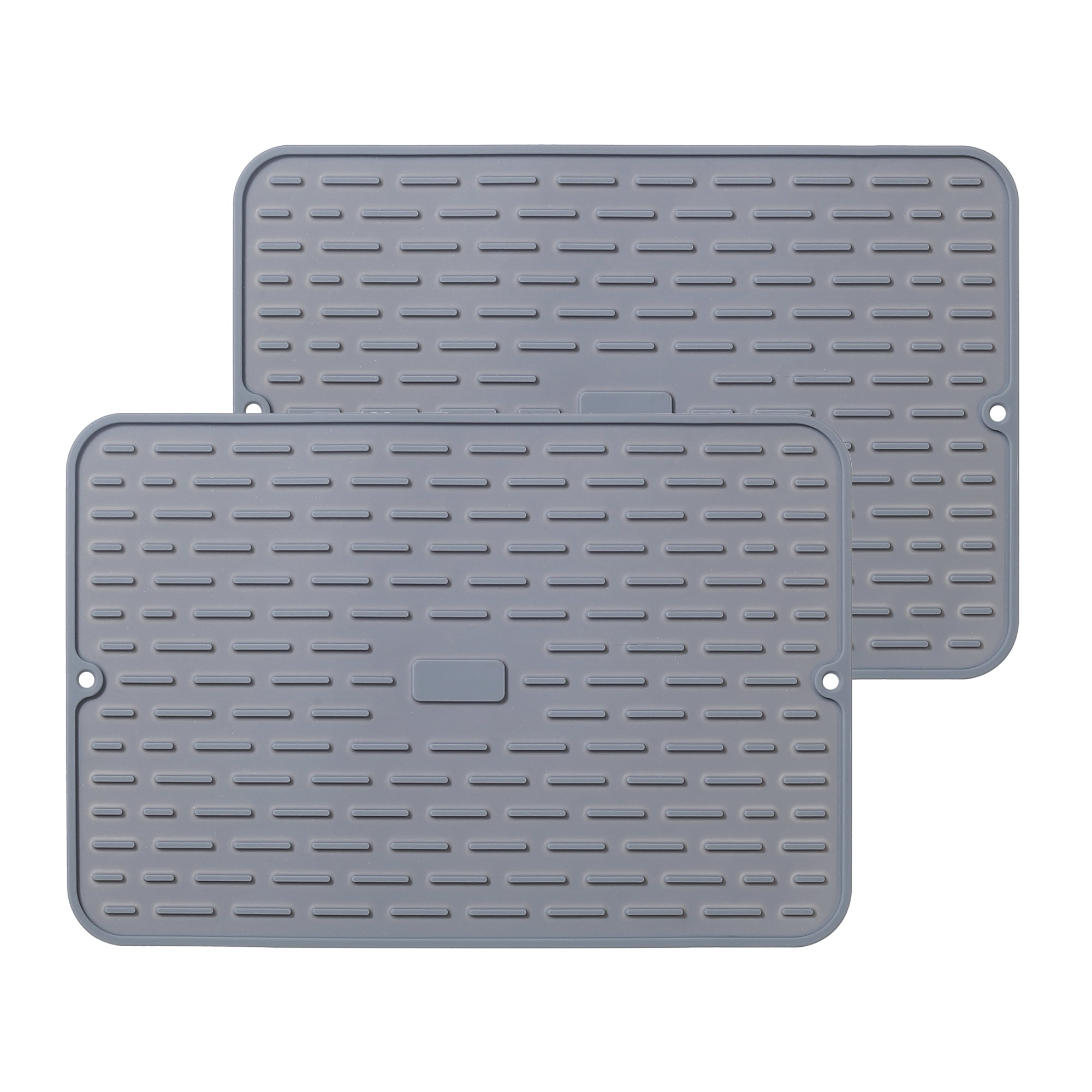 To encounter Silicone Dish Drying Mat Small 15" x 10" Set of 2