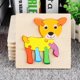thumbnail image 1 of Rompecabezas de madera 3D para niños, rompecabezas de madera 3d de animales de dibujos animados, inteligencia para niños, juguetes educativos tempranos para niños, 1 of 4