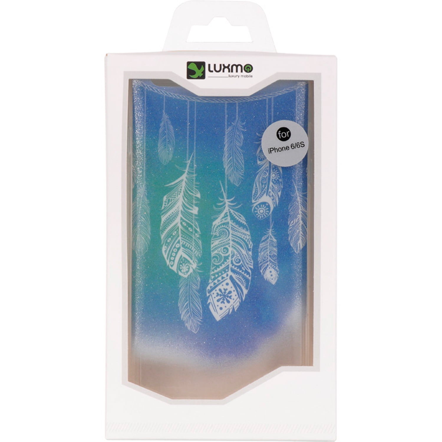 Watercolored Painting TPU Skin Case for Apple iPhone 6 / 6S With Drop and Scratch Resistant, Shock Proof TPU Casing (Dancing Feather)