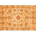 thumbnail image 1 of Ahgly Company Indoor Rectangle Abstract Orange Modern Area Rugs, 3' x 5', 1 of 4