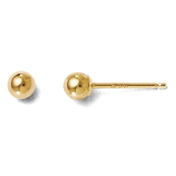 Finejewelers Sterling Silver Radiant Essence Rhodium-plated Ball Post Earrings