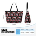 thumbnail image 4 of Honeii Fire and Rescue Truck for Tote Bag with Adjustable Strap,Beach Bag, Waterproof Sandproof Beach Tote Bag, Large Capacity Foldable Beach Bags, 4 of 7