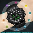 thumbnail image 7 of DLQT Red Multifunctional Outdoor Men'S Electronic Watch For Male And Female Students Running Sports Watch, 7 of 7