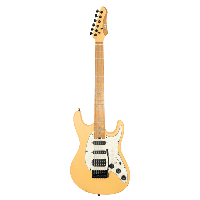 Guitarra Eléctrica 6 Cuerdas Mars Fiesta Orange