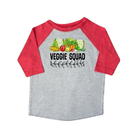 

Inktastic Veggie Squad Vegan Vegetarian Gift Toddler Boy or Toddler Girl T-Shirt