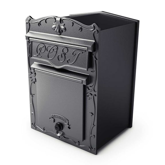 Qualarc Kingsbury Front Retrieval Locking Wall Mounted Mailbox