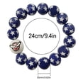 thumbnail image 3 of onlyliua Ofertas Del Día Liquidación Prime Canadá Decoraciones para El Día de La Independencia Pulsera con La Bandera Del Pentagrama Del Día de La Independencia, 3 of 4