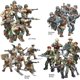 thumbnail image 2 of Figura de acción de simulación, muñeca articulada móvil, Compatible con Lego, bloques de construcción, títere militar alemana de la Segunda Guerra Mundial, juguetes para niños, 2 of 5