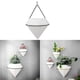 thumbnail image 3 of Billuyoard Maceta triangular de cerámica para aire, contenedor de decoración para colgar en la pared, ideal para plantas de Cactus suculentas, maceta para Decoración del hogar Negro Billuyoard HA024127-02, 3 of 5