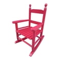 thumbnail image 4 of Kid's Porch Rocking Chair for Indoor or Outdoor Patio Use, Small Wooden Rocker for Kids Ages 6-10, Red, 4 of 7
