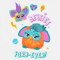 thumbnail image 3 of CafePress - Besties Furbever! - Kids Hooded Sweatshirt, Classic Hoodie, 3 of 4