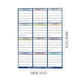 thumbnail image 3 of Large Dry Erase Calendar for Wall,Yearly Wall Calendar,Adhesive 12-Month Reusable Undated Blank Calendar Planner for Home,Office and School, 3 of 6