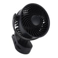 thumbnail image 1 of Portátil En El Ventilador, Ventilador USB Recargable Silencioso 360 Ventilador Pequeño Rotativo Con 4 Velocidades Ventilador De Mesa Personal Con Abrazadera Resistente Para, 1 of 7