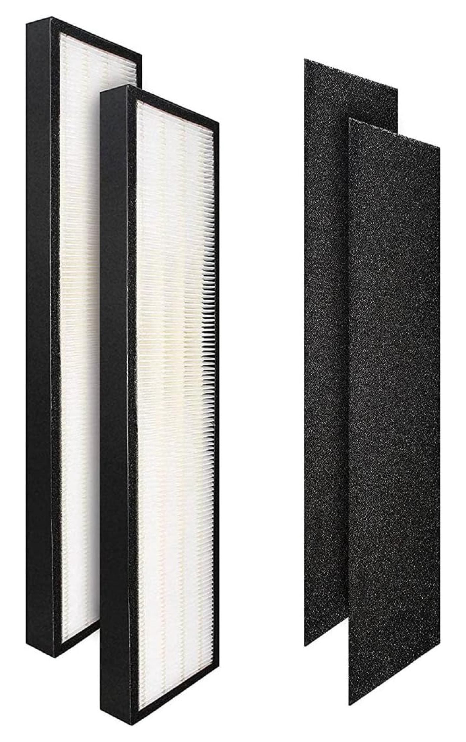 FLT5250PT Filter C, FLT5000, Model AC5250PT, AC5000, AC5300B Series Air Purifier, 2 HEPA Filters & 2 Carbon Filters