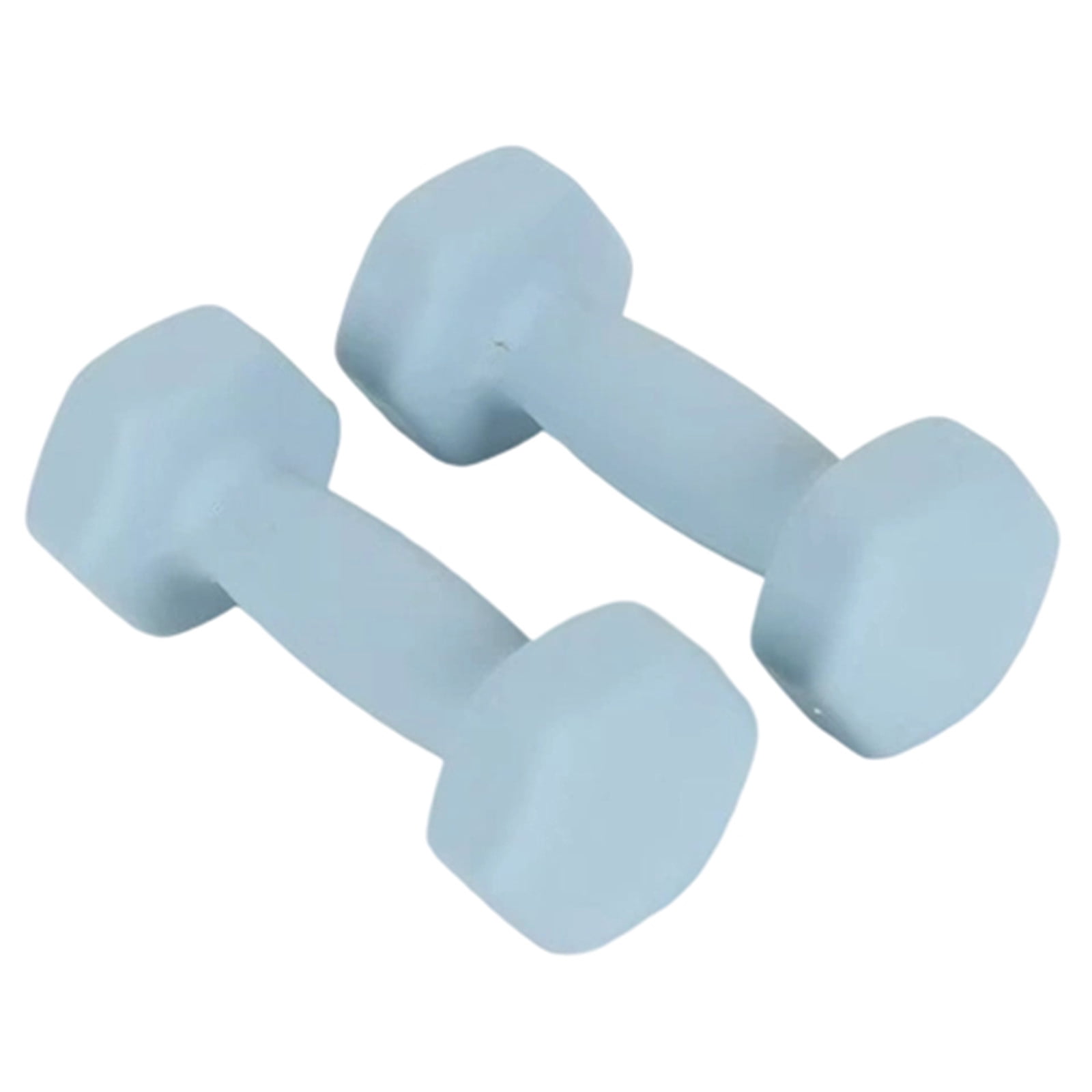 Ton 2pcs Basics Neoprene Dumbbell Hand Weights for Exercise and Muscle Toning (2kg）