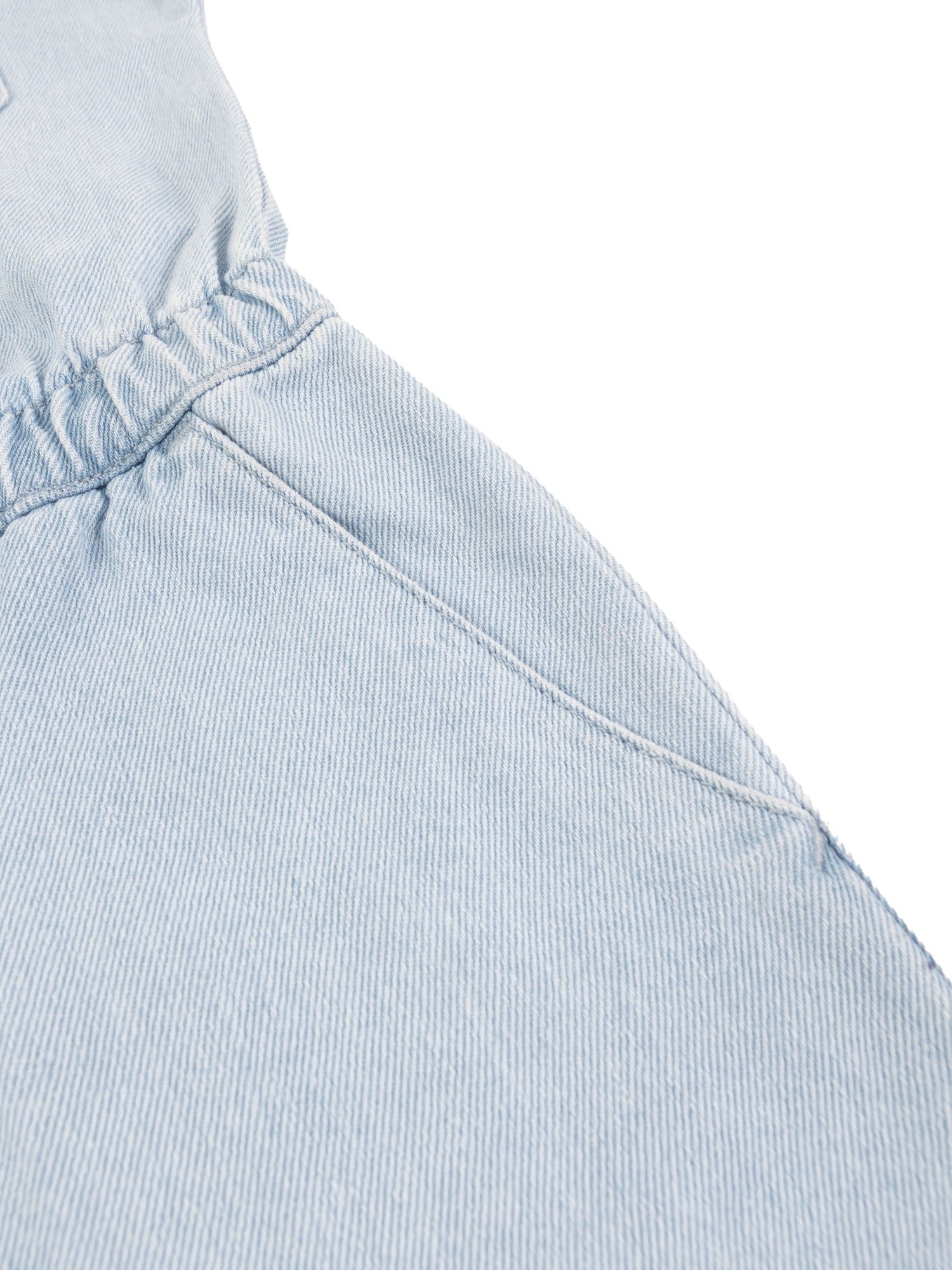 Wonder Nation Girls Denim Romper, Sizes 4-18