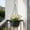 Black, variant on Hanging Planters, Hanging Flower Pot Basket with Drainage Holes, Hanging Flower Pots for Indoor Outdoor Plants, Suspended Flower Pots for Windows Porches Gardens and Balconies