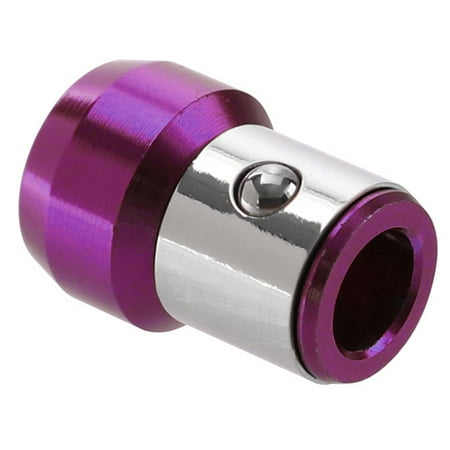 

Dheera Magnetic Ring Strong Magnetizer Screwdrivers Bits Heads Lock Screws Magnetizer Ring(Purple)