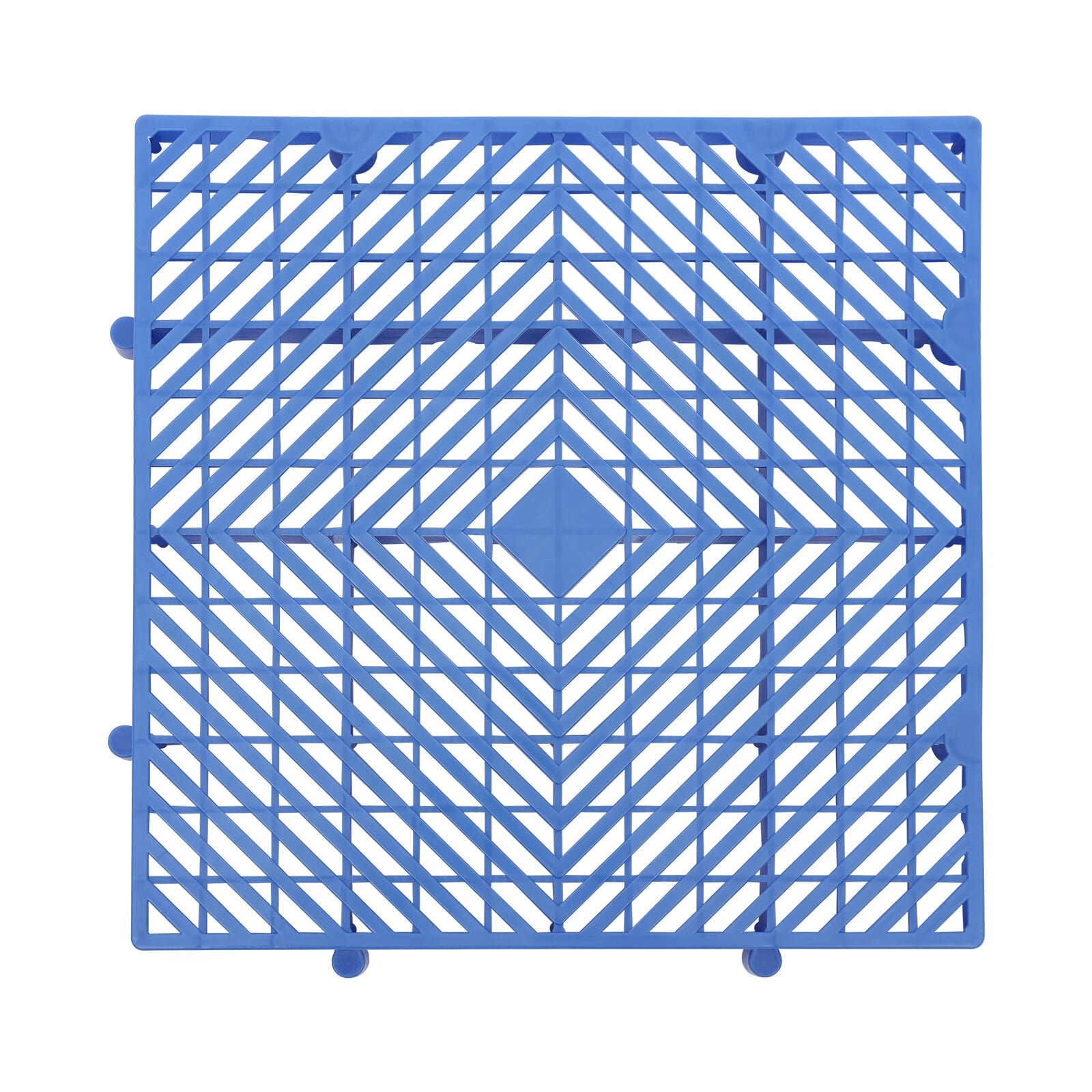 PEAKORA6Pcs 15.7*15.7*1.9in Plastic Pallet Ventilation Floor Pallet Breathable Grid Pad