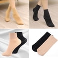 thumbnail image 4 of Summer Short Socks High-elastic Solid Color Ankle Socks Low Cut Socks for Women, 4 of 10
