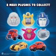 Transformers Plush MiraBall Mystery Ball with Stickers & Fidget Toys - Plushies Blind Box Cute Figures, Stuffed Animal Collectible Toys, Gifts, Prizes for Kids, Ages 3+ (1-Pack)