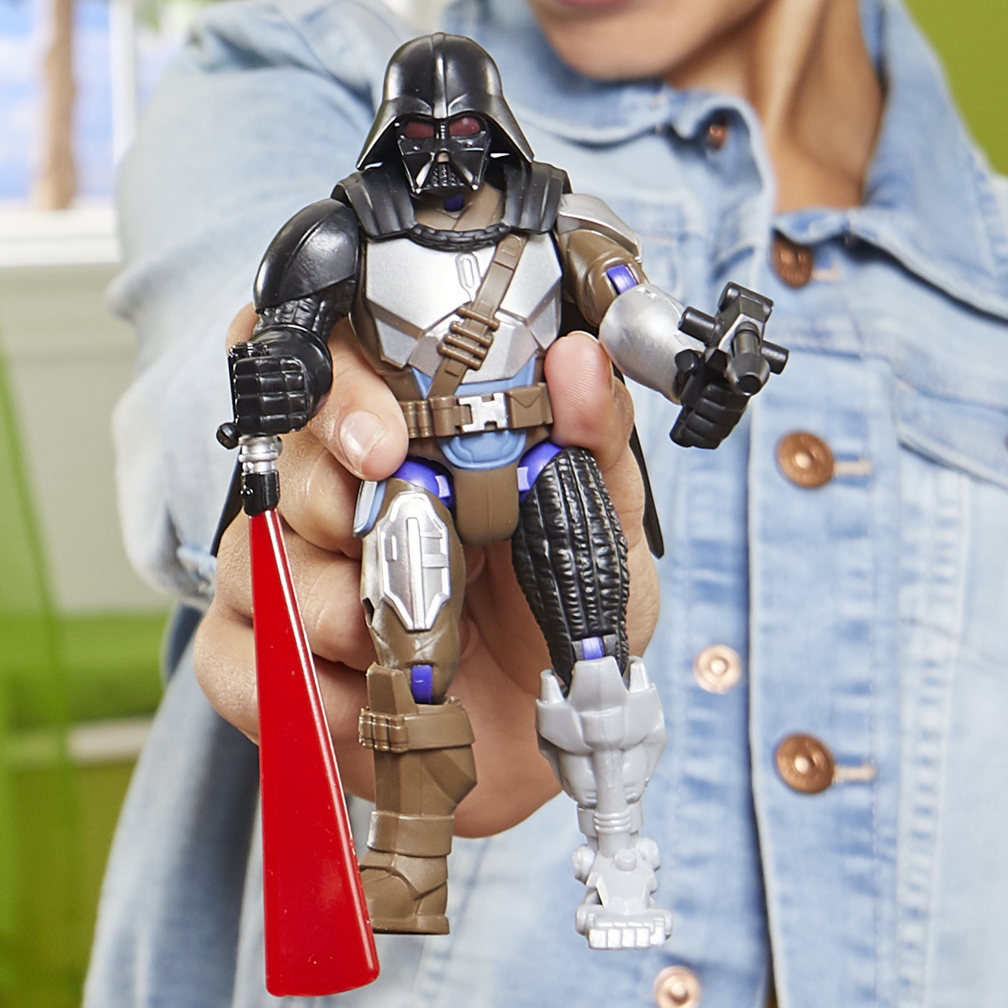MixMashers Star Wars™ Darth Vader Toy, 5” (12 cm) Mix-&-Match Deluxe Action Figure, 4+
