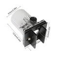 thumbnail image 4 of Ruiboury 65mm Trimming Machine Locating Base Household DIY Milling Slotting Locator Wood Router Bracket Portable Hand Tool Accessories, 4 of 7