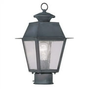 Livex Lighting 2163 Mansfield Post Light with 1 Light