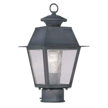 Livex Lighting 2163 Mansfield Post Light with 1 Light