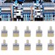 thumbnail image 5 of Conector Rápido SPL, Conectores De Cable Compactos Tipo Empuje Conector De Cable T 1 En 4 Salidas Para Iluminación De Motores ANGGREK Amarillo, 5 of 8
