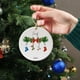 thumbnail image 5 of Adornos navideños, adornos navideños, regalos navideños 2024, colgantes navideños, regalos navideños para familiares y compañeros, colgante redondo para árbol de Navidad., 5 of 7