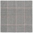 thumbnail image 6 of SAFAVIEH Marbella Anthony Geometric Striped Area Rug, Black/Ivory, 5' x 8', 6 of 10