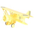 thumbnail image 4 of III Chasseur Haut Avion Simulé mm10195-16 Objets de Collection Aviation Décoration de Table Jaune, 4 of 8